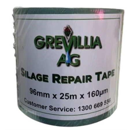 SILAGE ADHESIVE REPAIR TAPE 96MM X 25M GREEN GREVILLIA AG SWTW