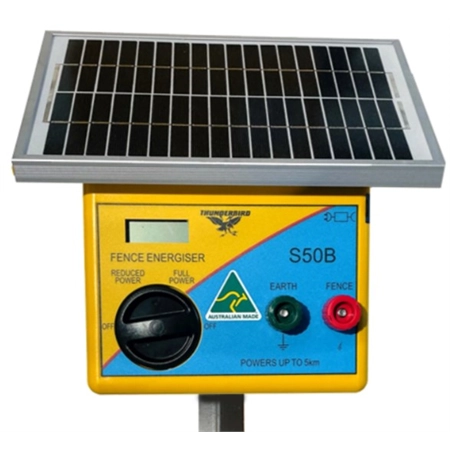 SOLAR ENERGISER S-50B 5KM (INT: BATTERY) THUNDERBIRD S-50B