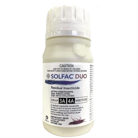 SOLFAC DUO RESIDUAL INSECTICIDE 250ML ELANCO 8468614