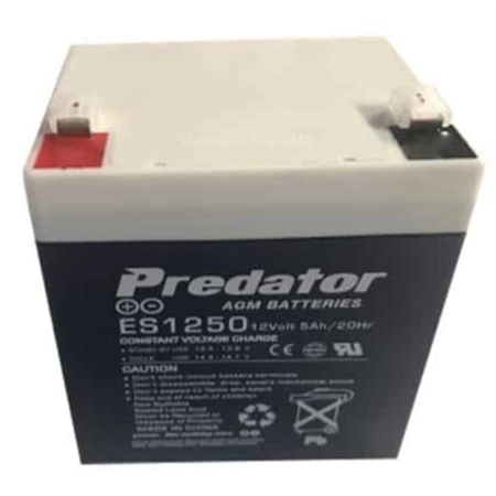 SPARE BATTERY RECHARGEABLE 12V 5.5A/H THUNDERBIRD EF-203