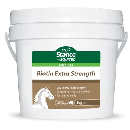 STANCE EQUITEC BIOTIN EXTRA STRENGTH ESSENTIALS SUPPLEMENT 1KG