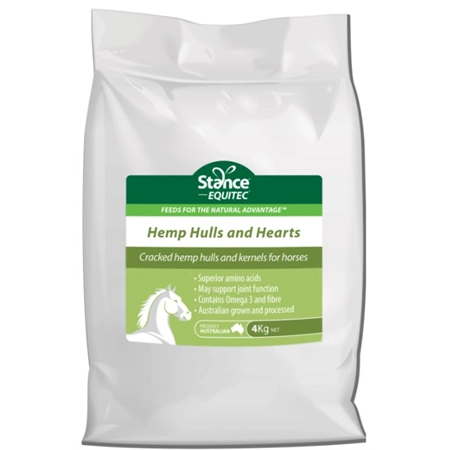 STANCE EQUITEC HEMP HULLS AND HEARTS 4KG 123152