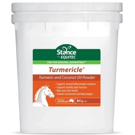 STANCE EQUITEC TURMERICLE 6KG TURMERIC & COCONUT OIL POWDER