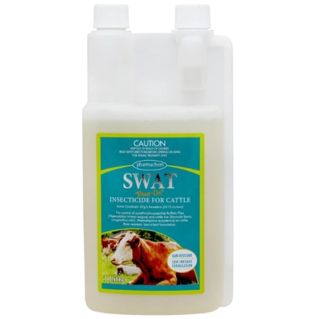SWAT POUR ON INSECTICIDE FOR CATTLE 1LT (EQ: BRUTE) FGSWC0001