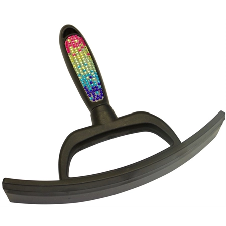 SWEAT SCRAPER WITH RAINBOW CRYSTAL DECORATION STC GRM0600