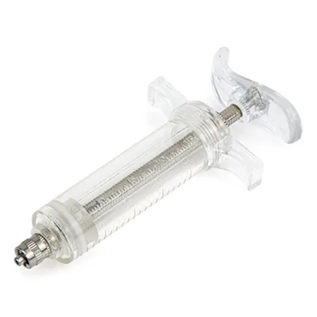 SYRINGE REUSABLE 20ML WITH METAL LUER FIT HUB BAINBRIDGE A10032