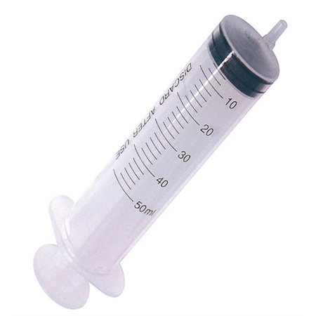 SYRINGES DISPOSABLE WITH LUER SLIP 50ML BAINBRIDGE A10091