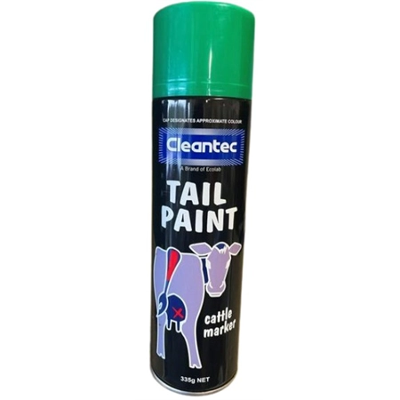 TAIL PAINT 335GM CLEANTEC GREEN ECOLAB 525739