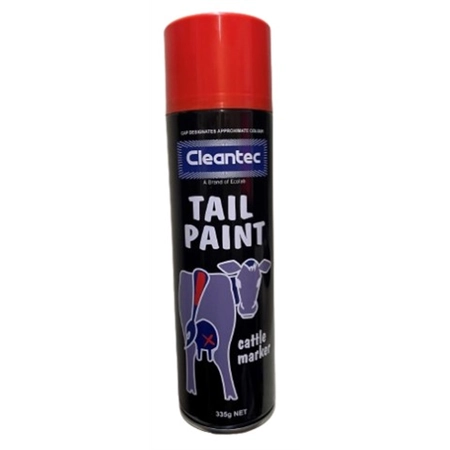 TAIL PAINT 335GM CLEANTEC ORANGE ECOLAB 7862006