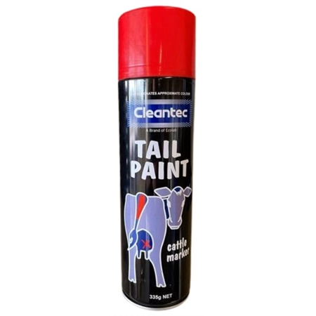 TAIL PAINT 335GM CLEANTEC RED ECOLAB 7865006