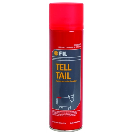 TAIL PAINT AERO RED 500ML FIL SHOOF 206378-6P