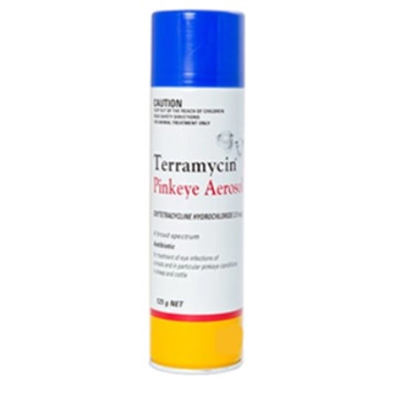 TERRAMYCIN PINKEYE AEROSOL 125GM ZOETIS 100201785