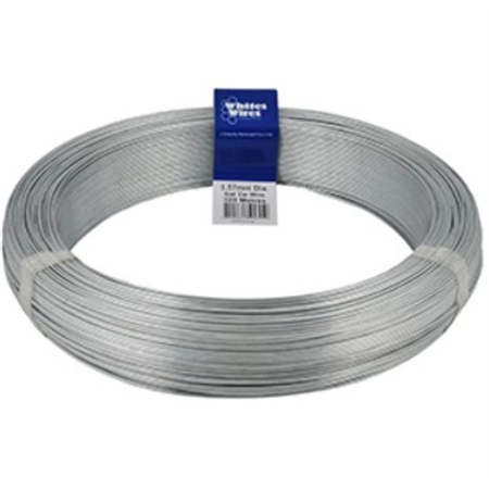 TIE WIRE 2.50MM X 240M WHITES 50103