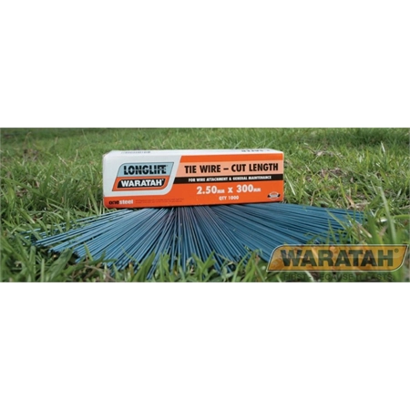 TIE WIRE CUT LENGTH LONGLIFE BLUE 2.50MM 12KG WARATAH 187484