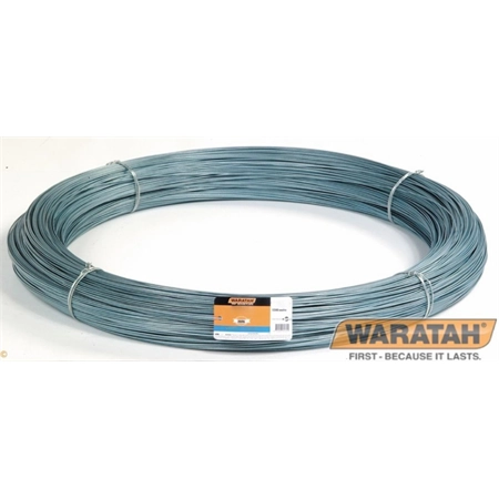 TIE WIRE LONGLIFE BLUE HIGH TENSILE FENCE WIRE 2.80MM X 1000M WARATAH 