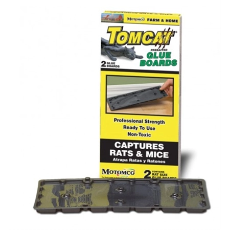 TRAP TOMCAT PLASTIC GLUE BOARD FOR MICE TWIN PK BARMAC 2BELL32419