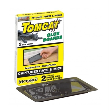 TRAP TOMCAT PLASTIC GLUE BOARD RATS TWIN PACK BARMAC 2BELL32424