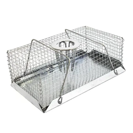 TRAP TOP ENTRY MOUSE TRAPS CAGE 18CM X 11CM X 6.5CM BAINBRIDGE A3230