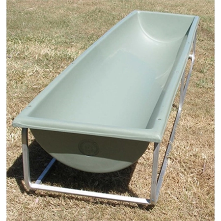 TROUGH 1.5M X 410MM FEED TROUGH WITH STAND APA  AG15FHSS