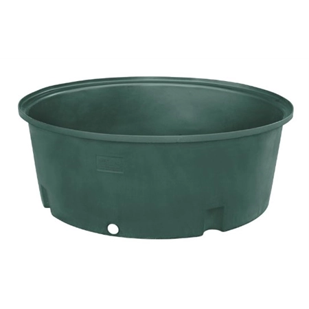 TROUGH ROUND WATER TUB GREEN 1000LT RAPIDPLAS PTT11W