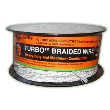 TURBO BRAID 3.5MM X 200M GALLAGHER SG62154