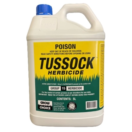 TUSSOCK HERBICIDES 5LT 745 G/L FLUPROPANATE GROW CHOICE 745 5