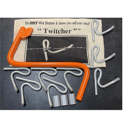 TWITCHER WIRE FENCE STARTER KIT KRIESL 960373