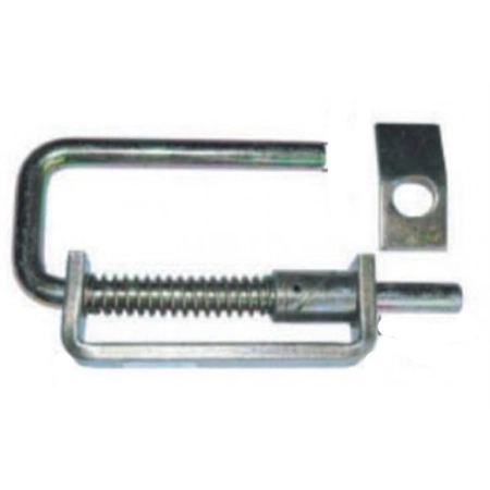 UNIVERSAL SLAM LATCH 10MM / 40MM PIN C/W STRIKER BOSAG SLU10-B