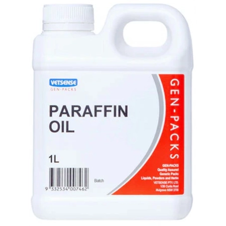 VETSENSE PARAFFIN OIL 1LT GPO374601