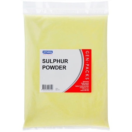 VETSENSE SULPHUR 1KG PACK 100484741