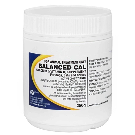 VITAMIN BALANCED CALCIUM POWDER 250GM BAL C 1