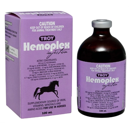 VITAMIN HEMOPLEX INJECTION 100ML TROY DHT1120