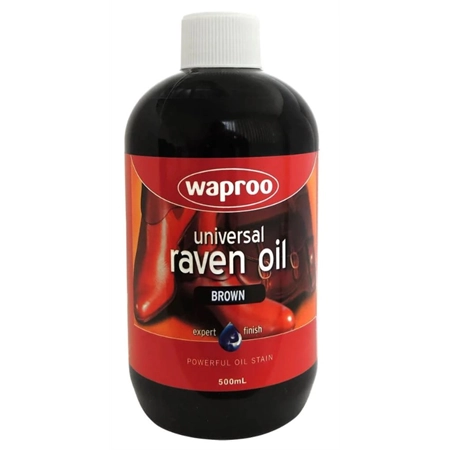 WAPROO RAVEN OIL BROWN 500ML NATEQ LYDDY 6694 LY