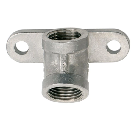 WATER NIPPLE BRACKET 15MM 45DEG STAINLESS STEEL SHOOF 207152