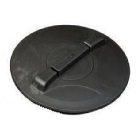 WATER TANK FILLER CAP BLACK WITH TETHER 100MM RAPIDPLAS RTA44