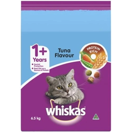 WHISKAS TUNA DRY CAT FOOD 6.5KG 174169