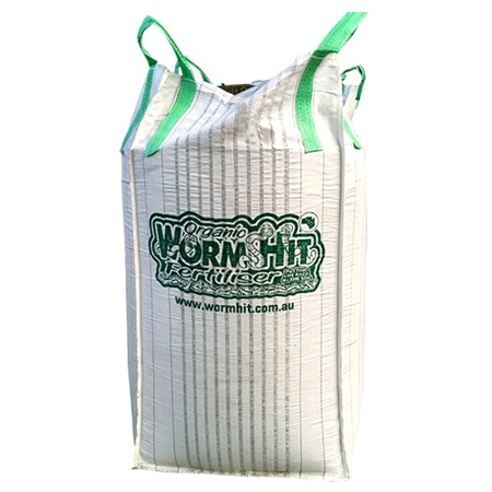 WORM HIT ORGANIC FERTILISER PELLETS BULKA BAG WH-1000