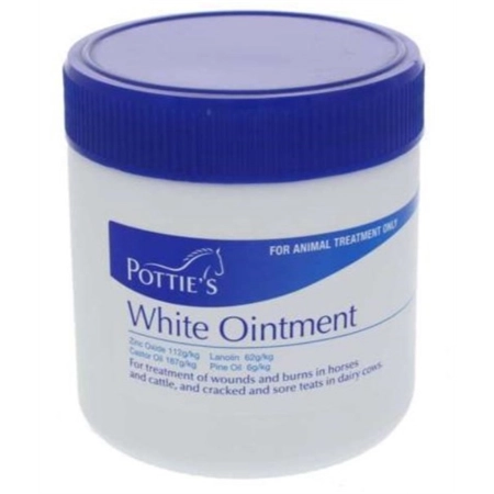 WOUND POTTIES WHITE OINTMENT 350GM 