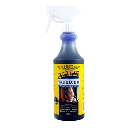 WOUND SPRAY JL TRU BLUE II MEDICATED SPRAY 500ML 10829